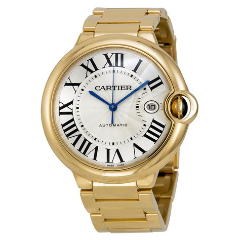 cartier watch gold price|cartier 18k gold ladies watches.